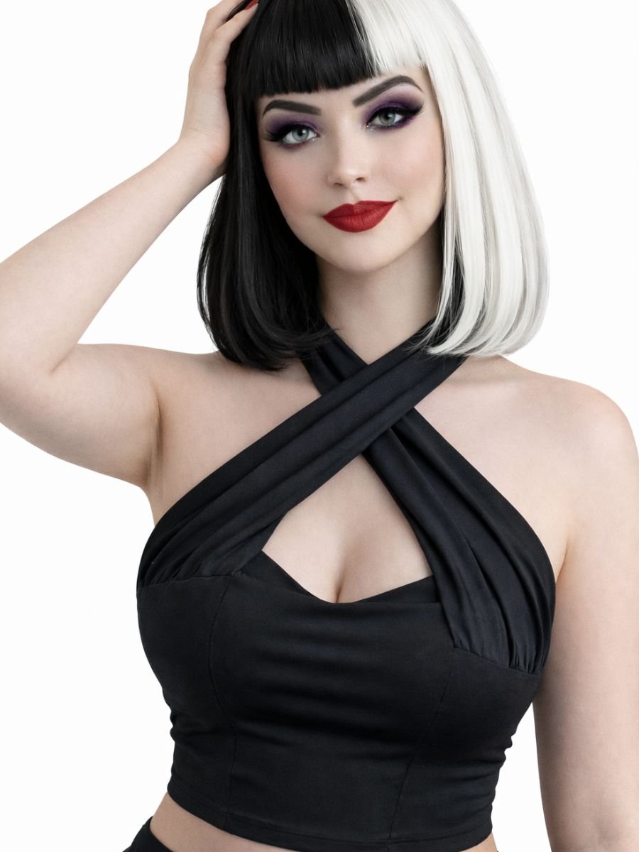 Blusa Cropped Pin Up Dark Mellody - 3 formas de usar