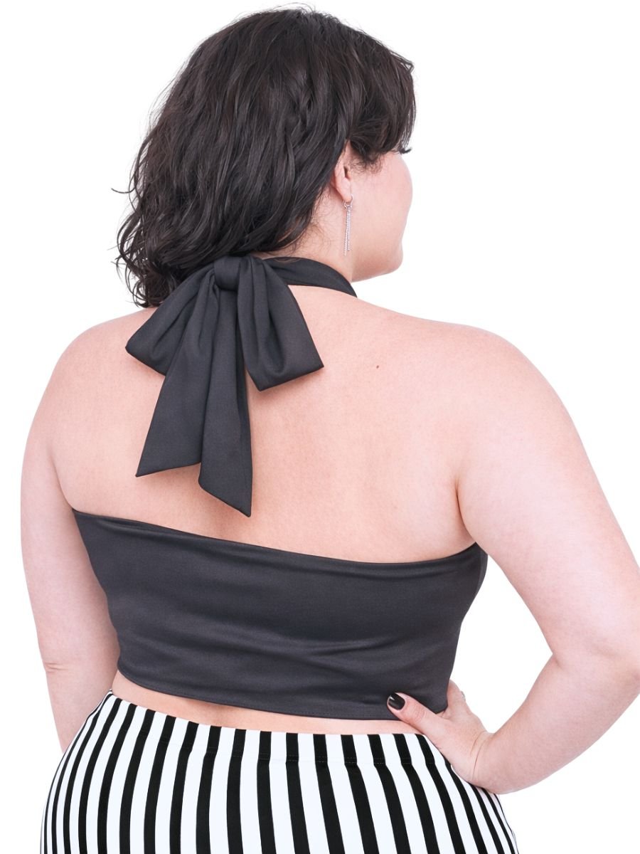 Blusa Cropped Pin Up Dark Mellody - 3 formas de usar