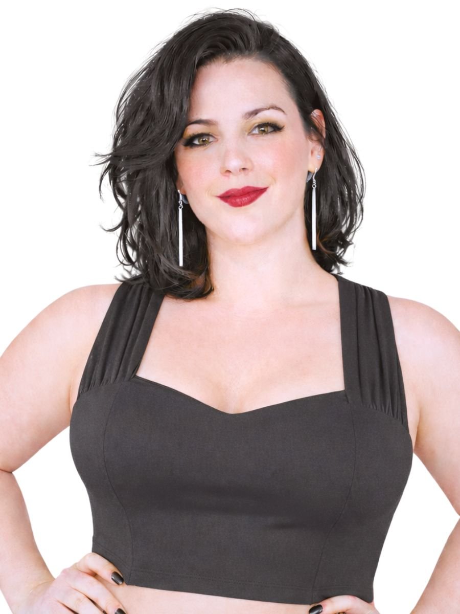 Blusa Cropped Pin Up Dark Mellody - 3 formas de usar