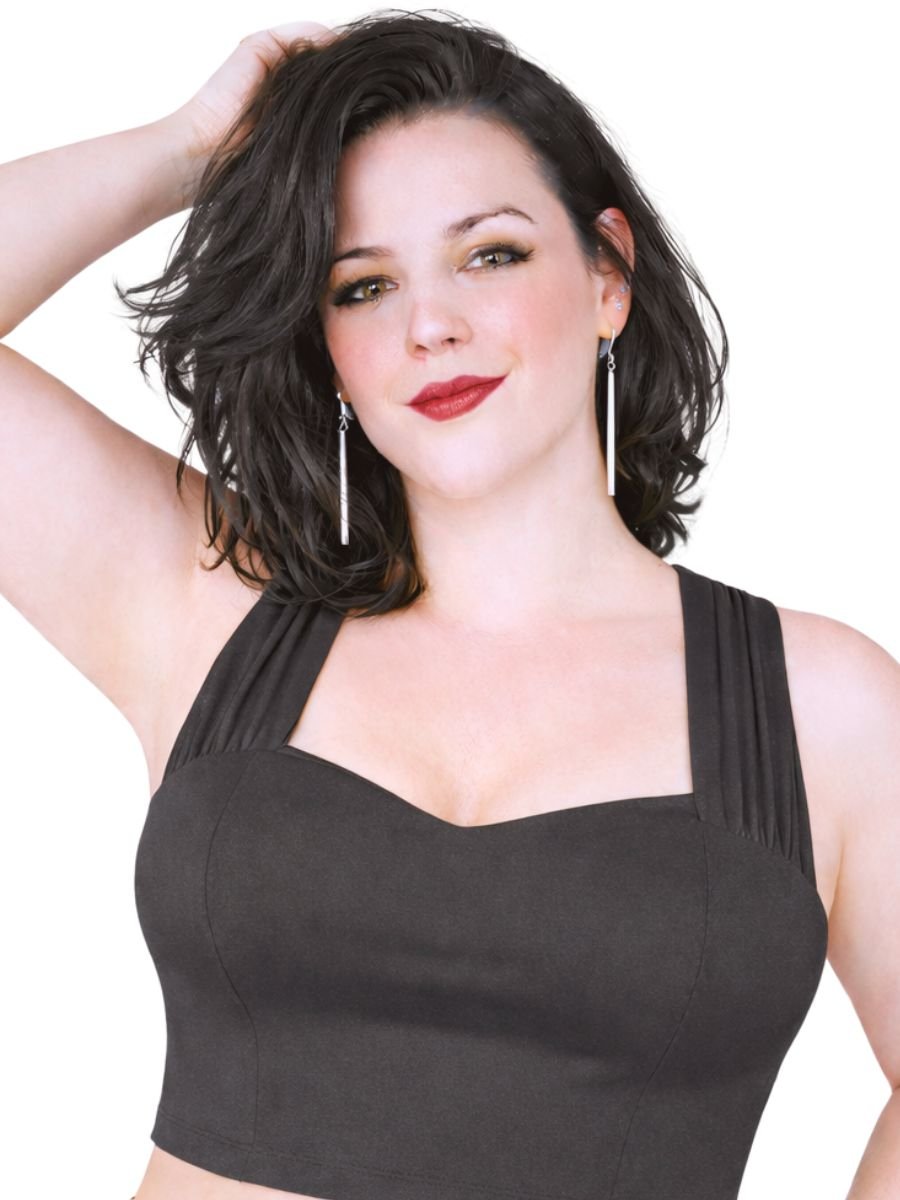 Blusa Cropped Pin Up Dark Mellody - 3 formas de usar