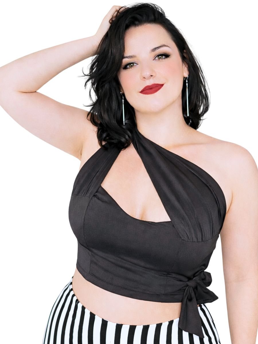 Blusa Cropped Pin Up Dark Mellody - 3 formas de usar