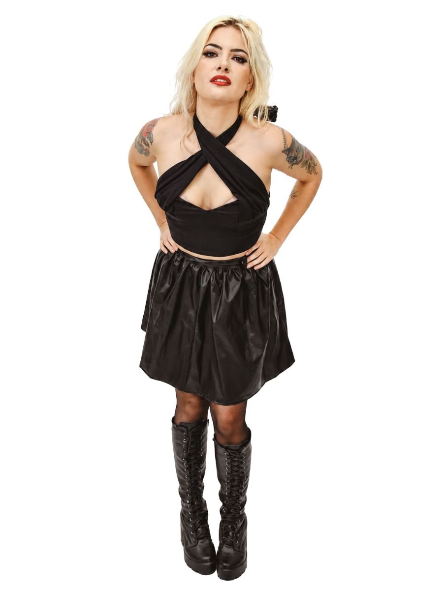 Blusa Cropped Pin Up Dark Mellody - 3 formas de usar