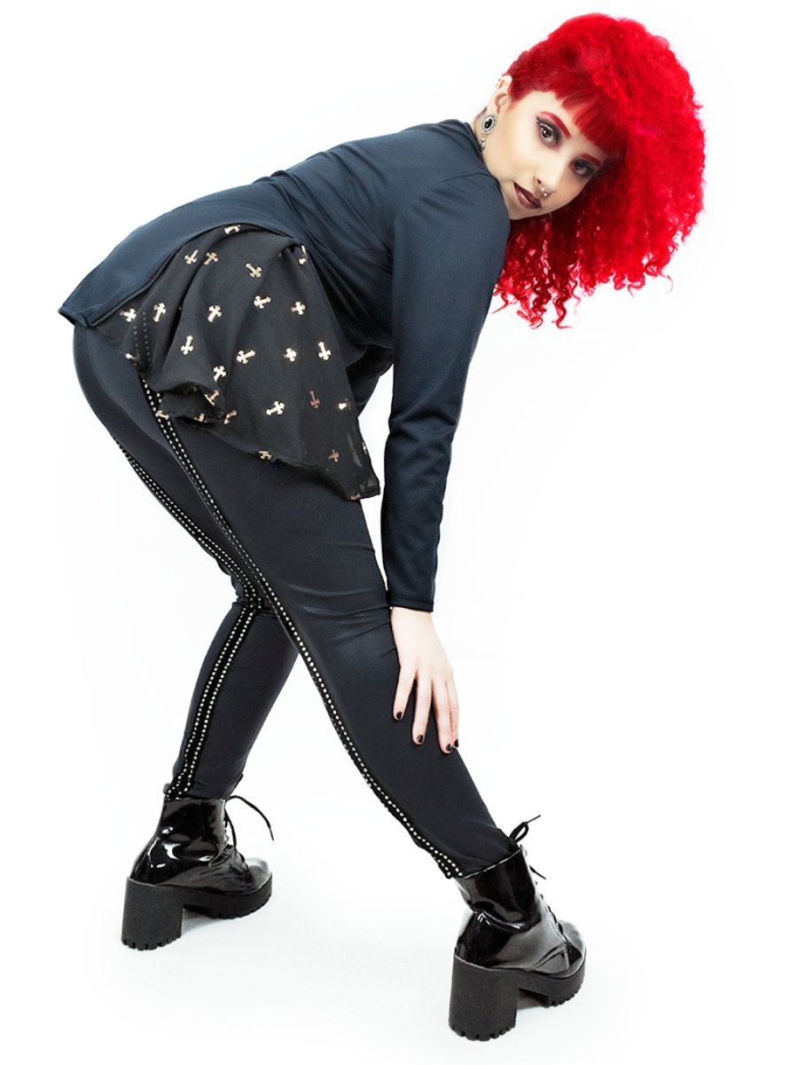 Blusa Puppet Dark Cross