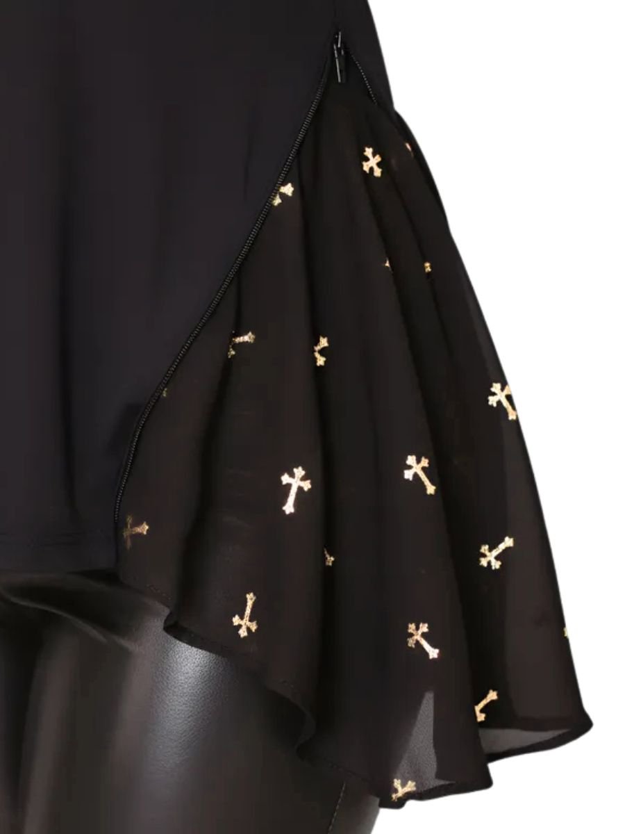 Blusa Puppet Dark Cross