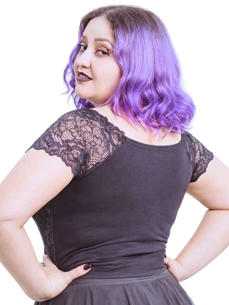 Blusa Rendada Bad Romance