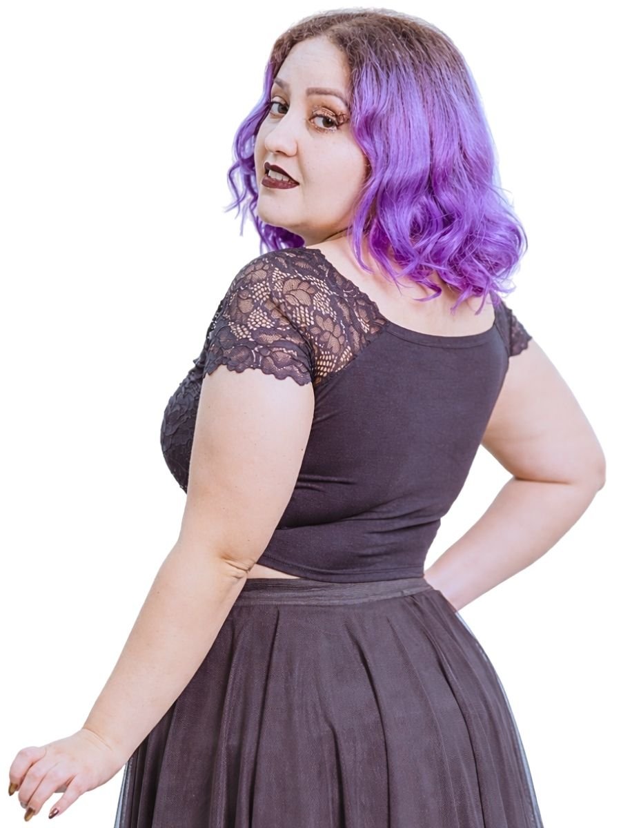 Blusa Rendada Bad Romance