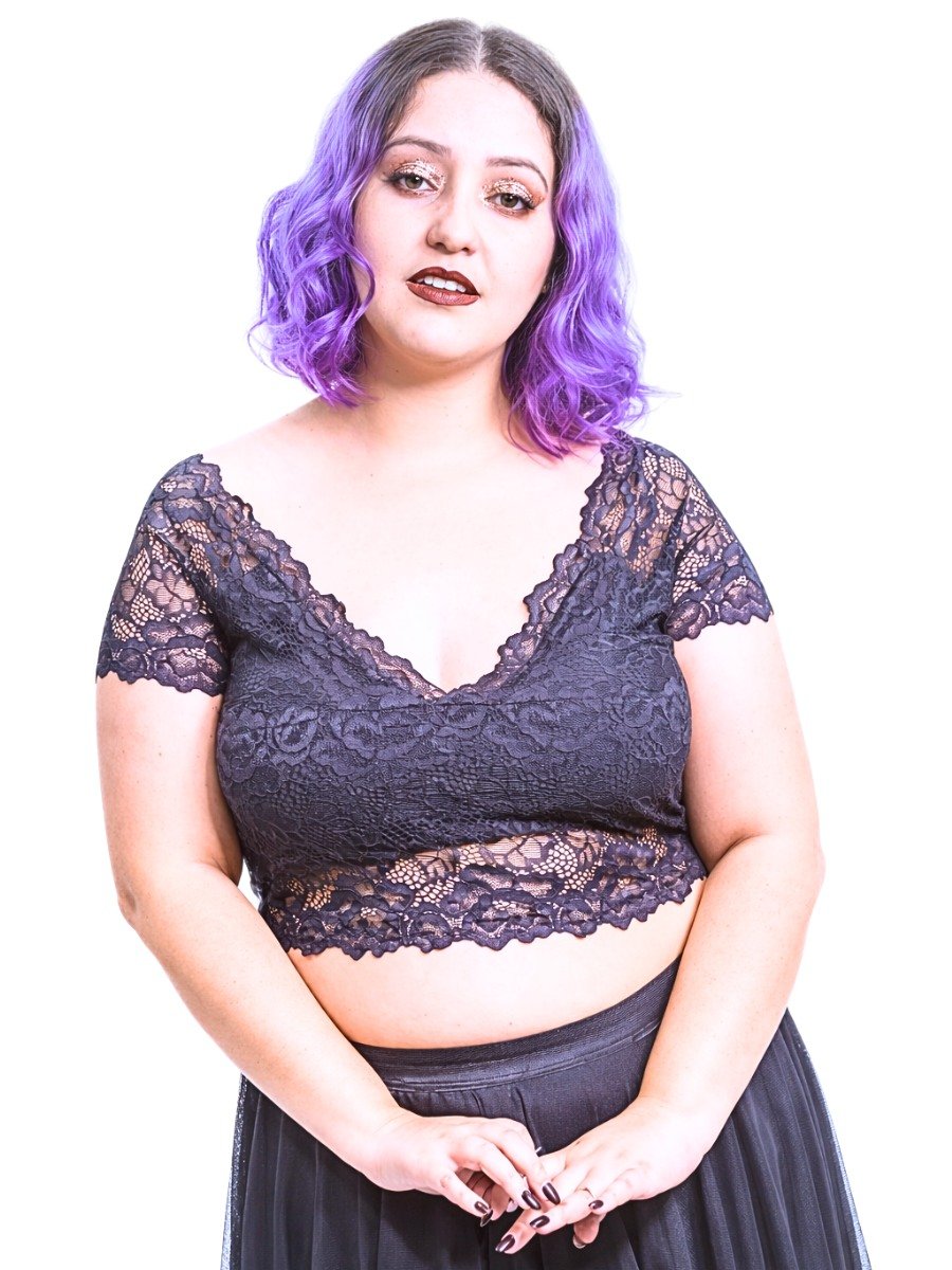 Blusa Rendada Bad Romance