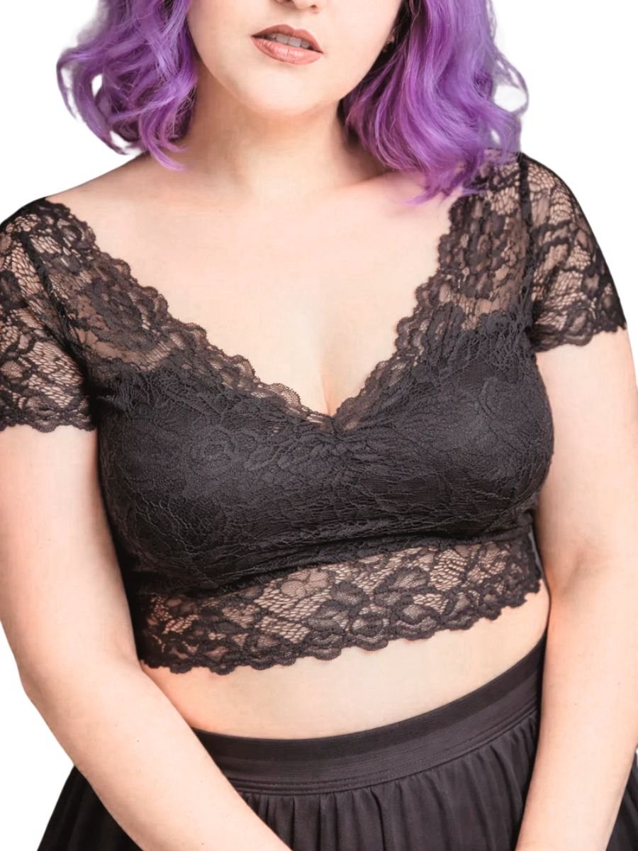 Blusa Rendada Bad Romance