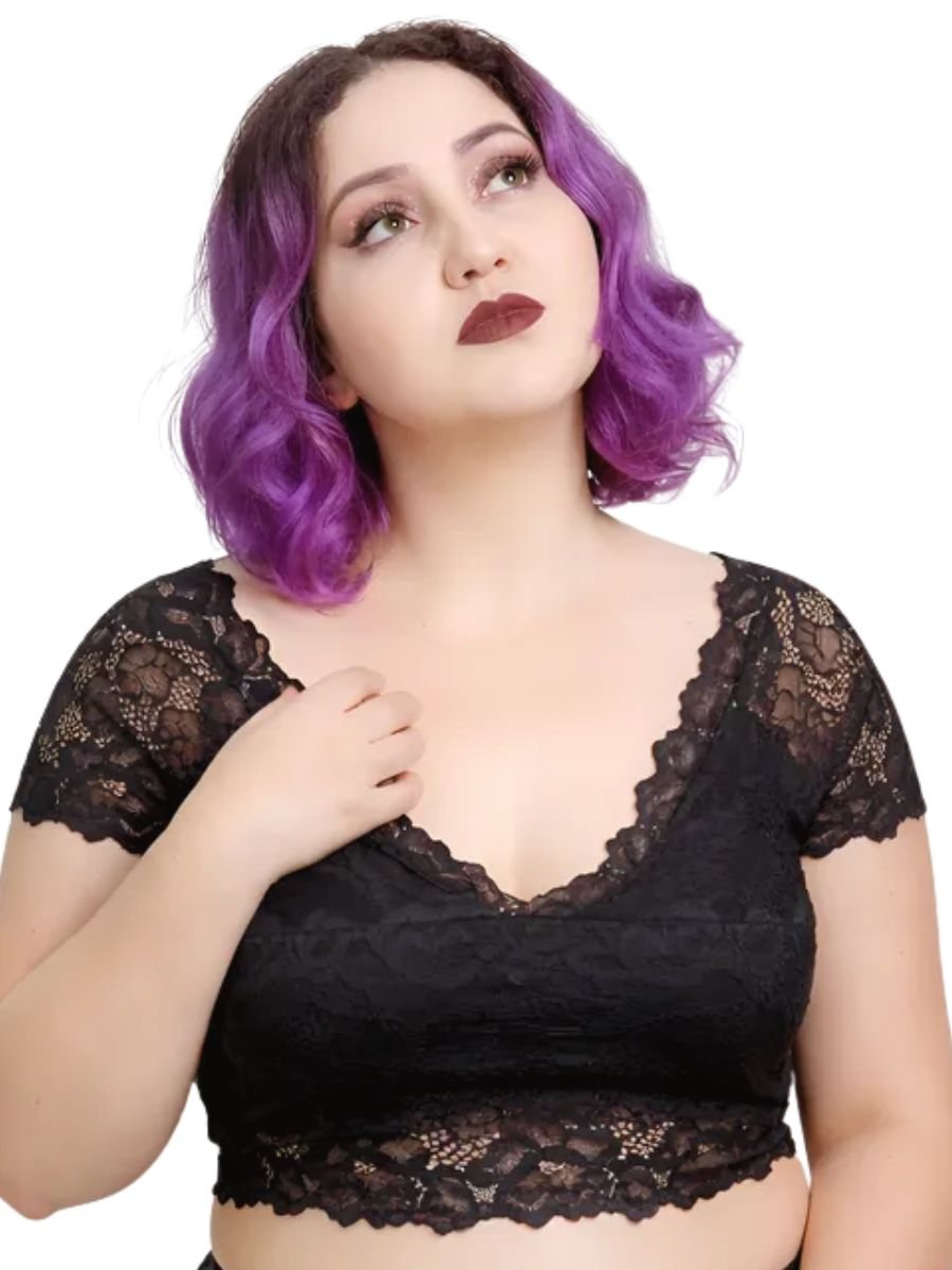 Blusa Rendada Bad Romance