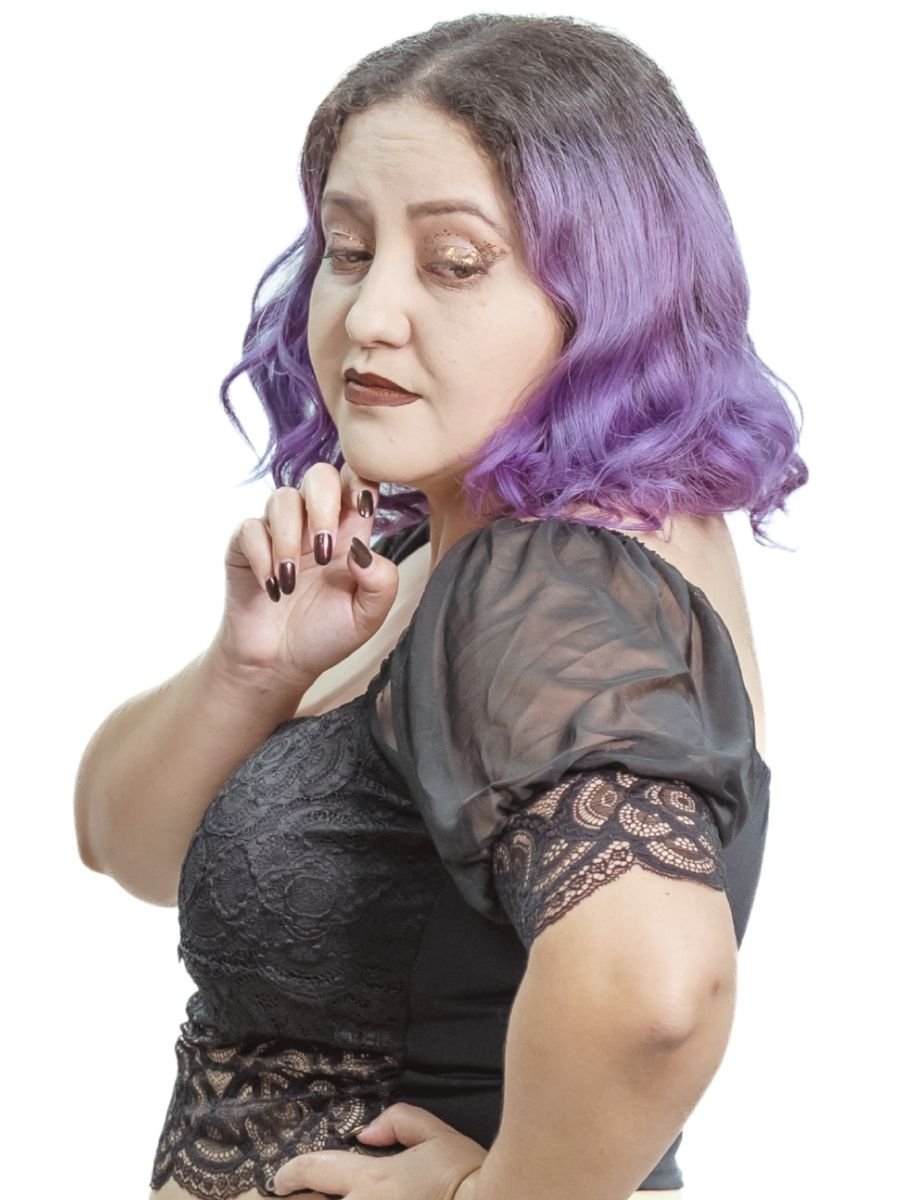 Blusa Steampunk Sweet Witch