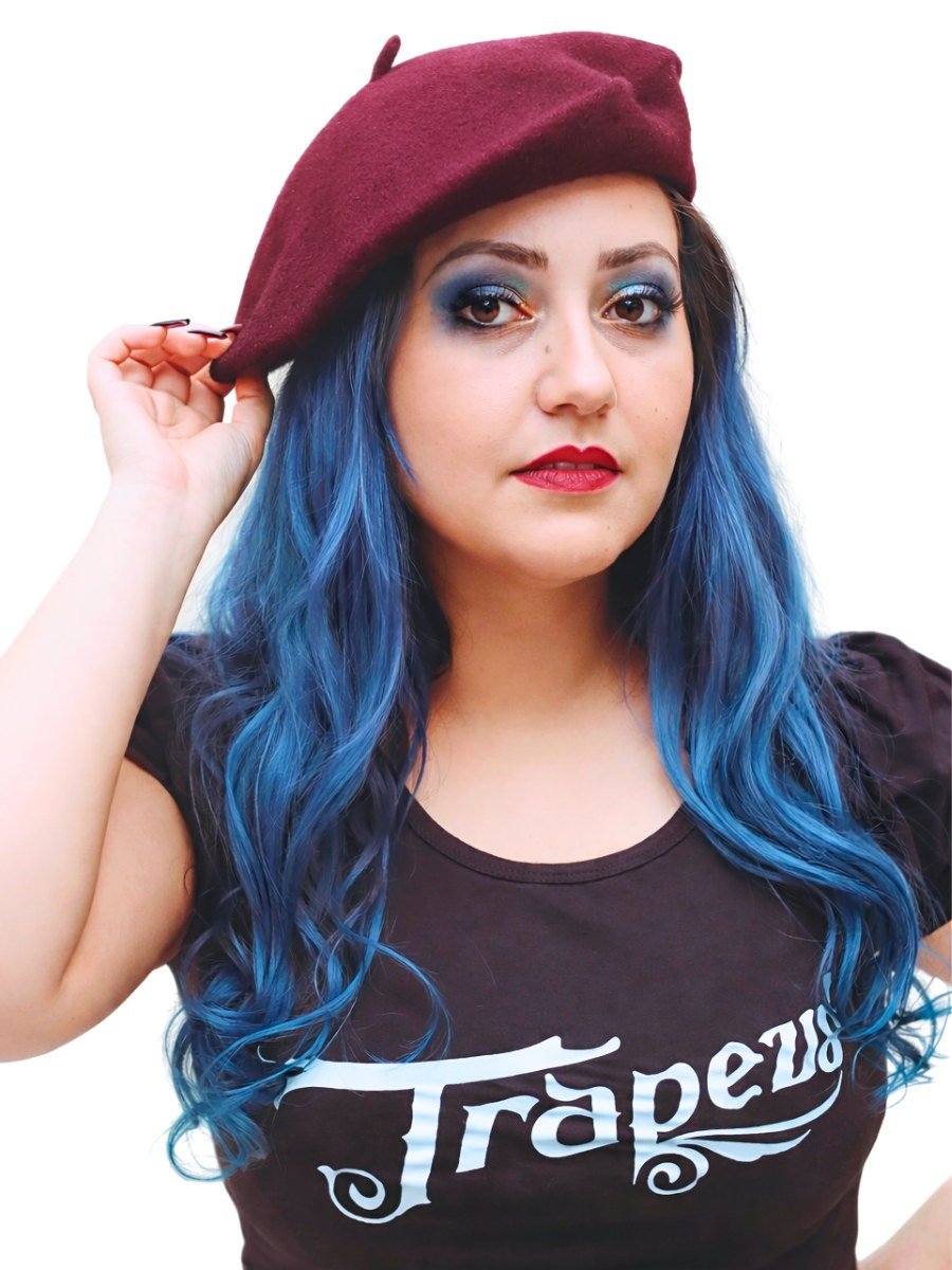 Boina Francesa Feminina de Beret Vintage