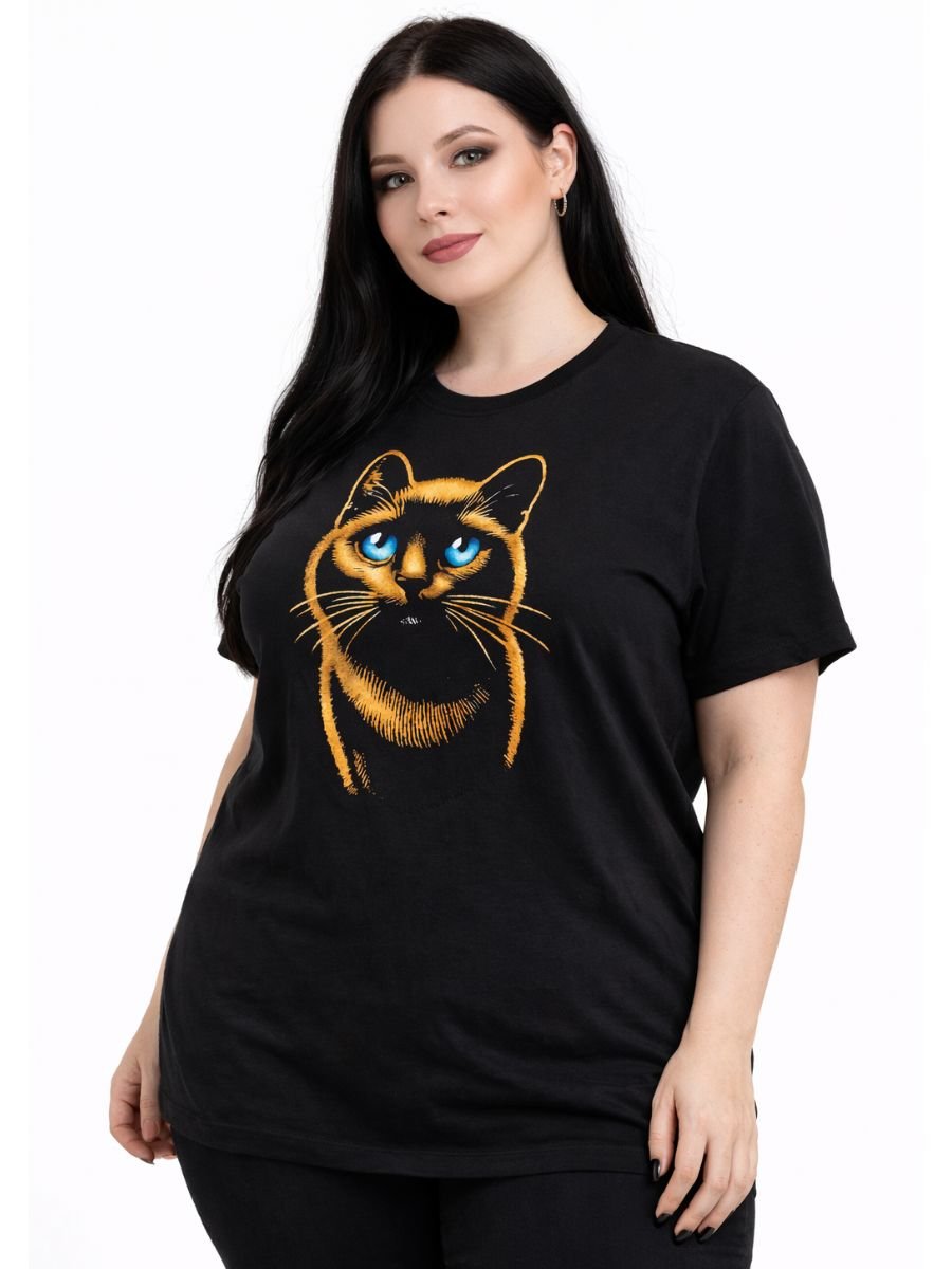 Camiseta Gato Bastet - Olhar Felino