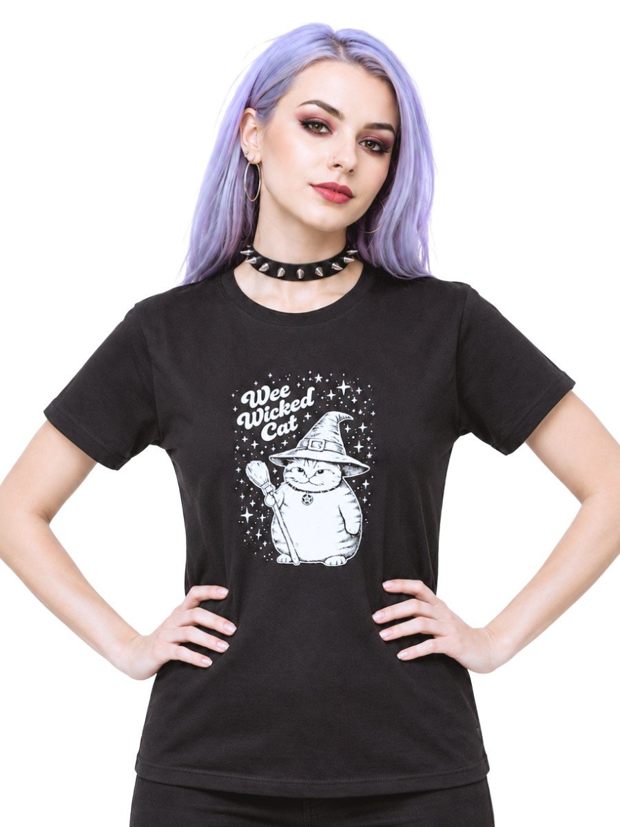 Camiseta Wee Wicked Cat