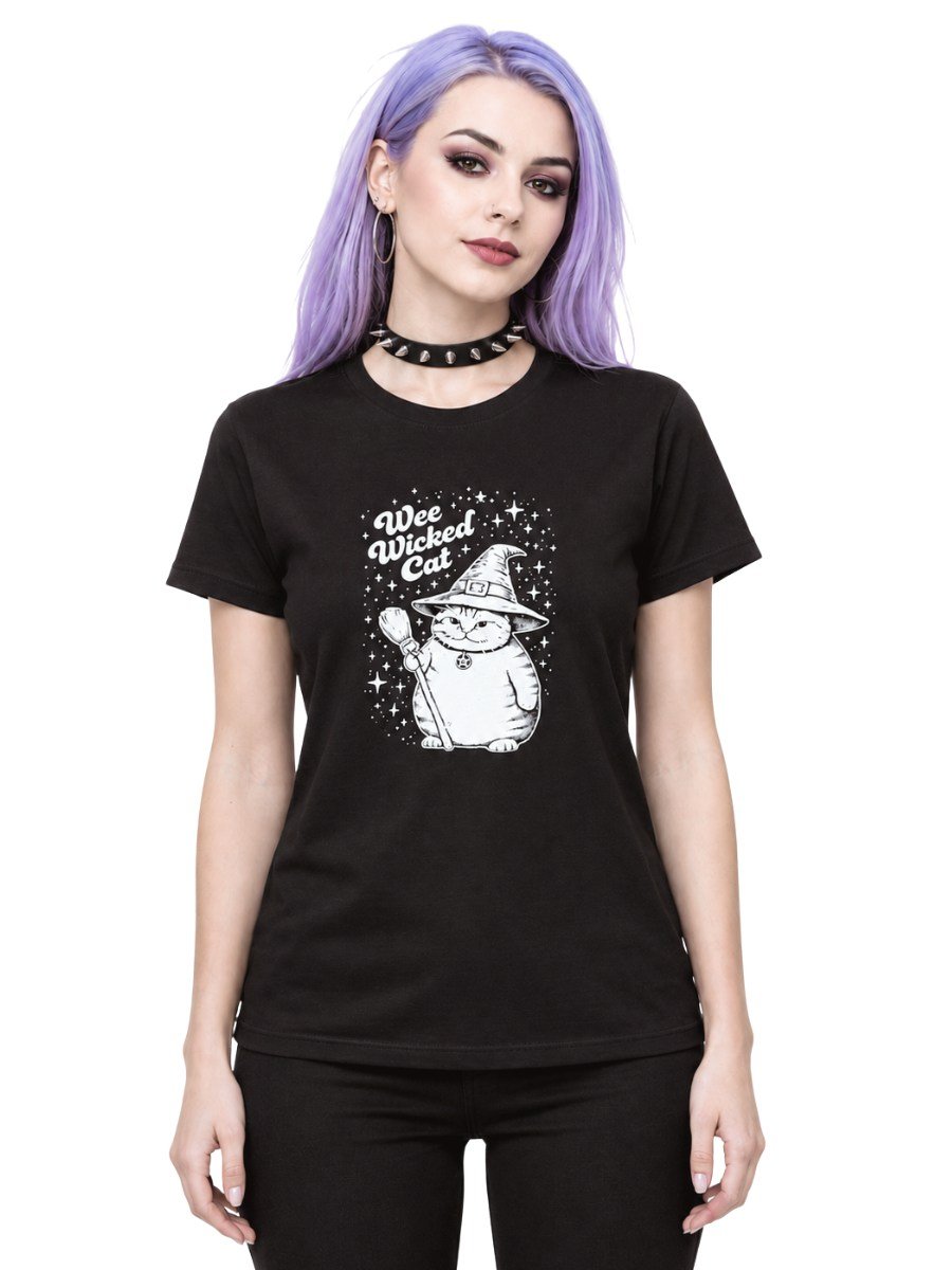 Camiseta Wee Wicked Cat