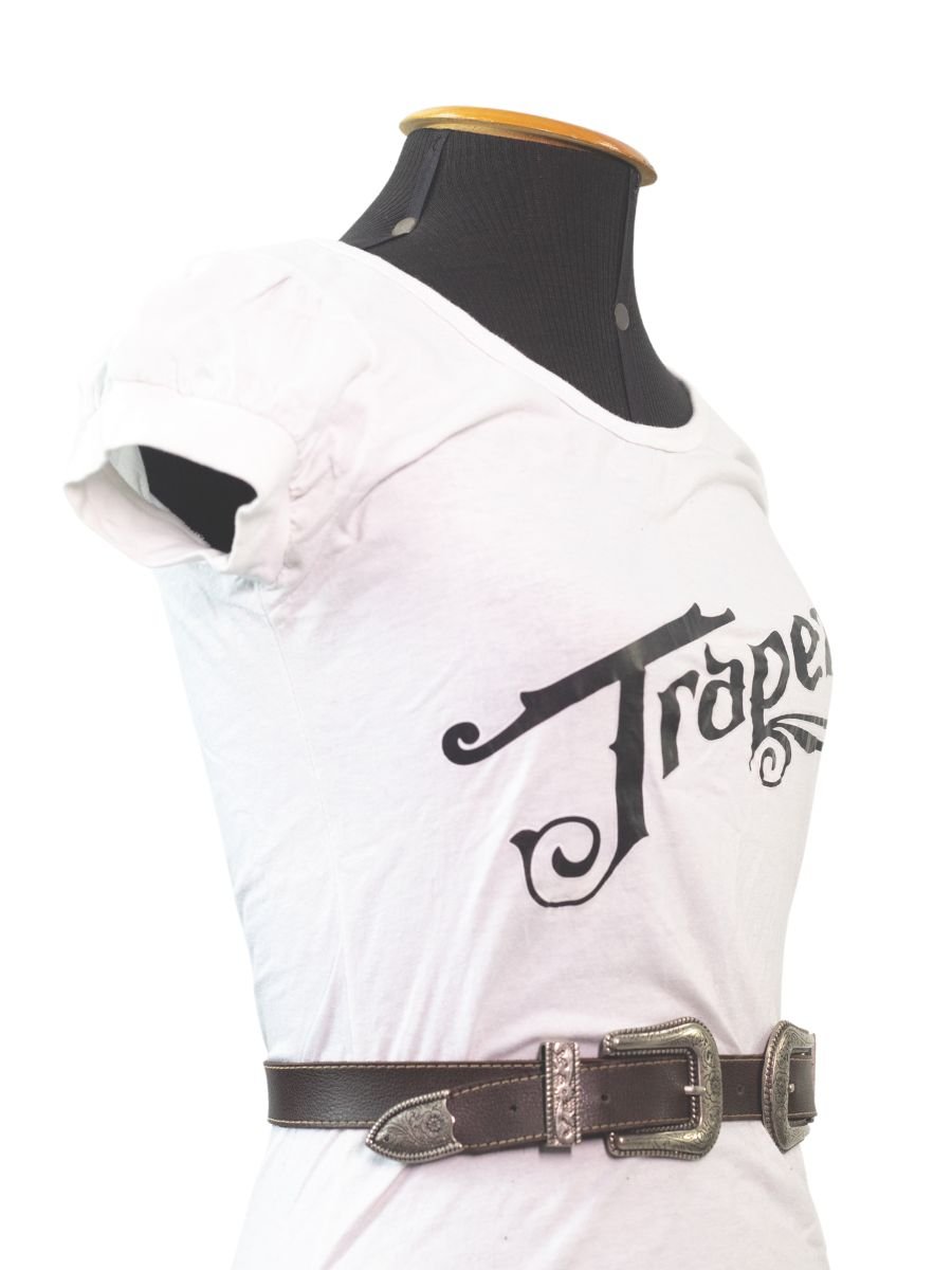 Cinto Western Duas Fivelas Boho