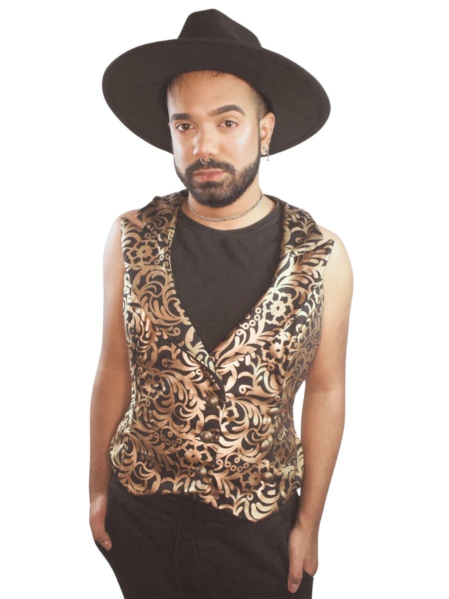 Colete Steampunk Arabesco Asriel