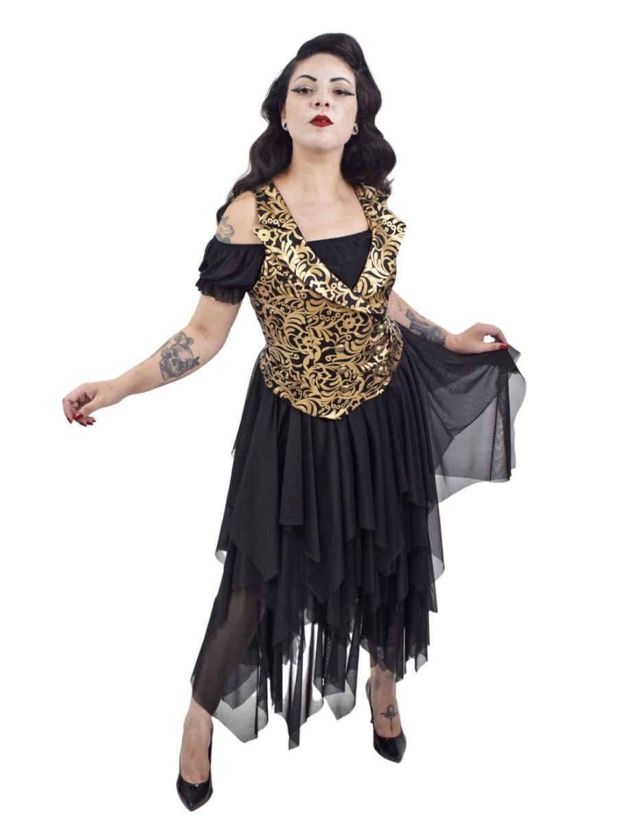 Colete Steampunk Arabesco Asriel