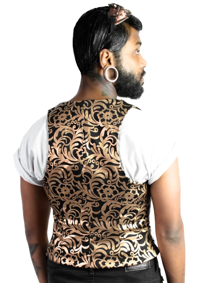 Colete Steampunk Arabesco Asriel