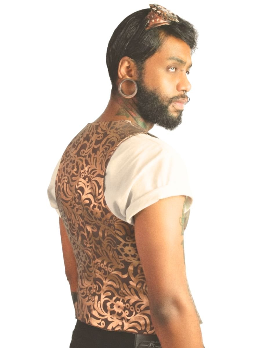 Colete Steampunk Arabesco Asriel