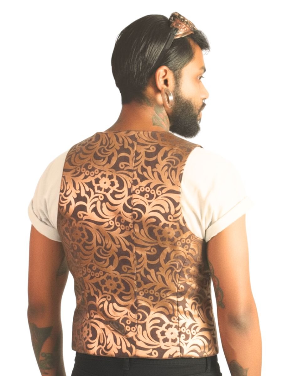 Colete Steampunk Arabesco Asriel