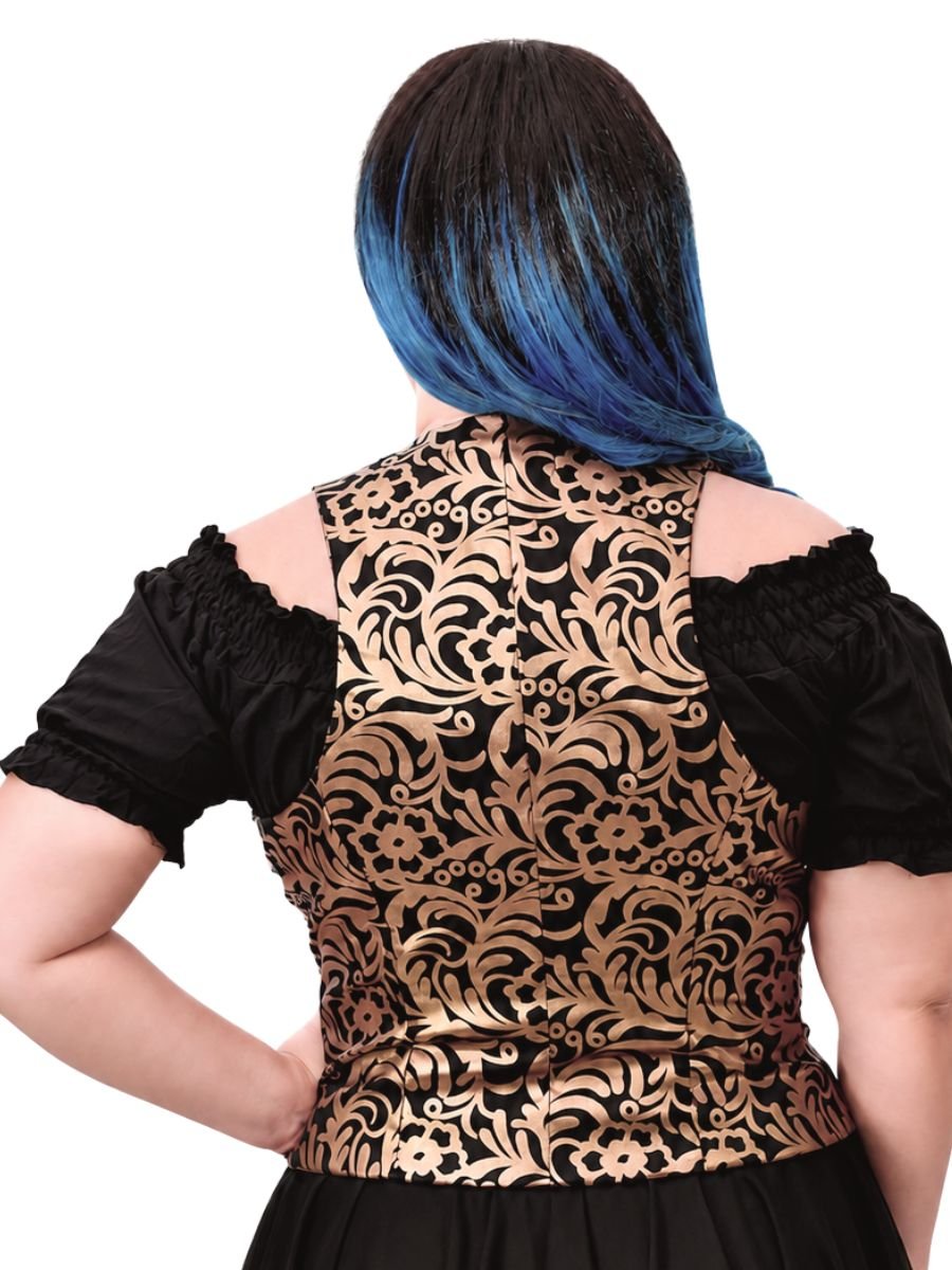 Colete Steampunk Arabesco Asriel