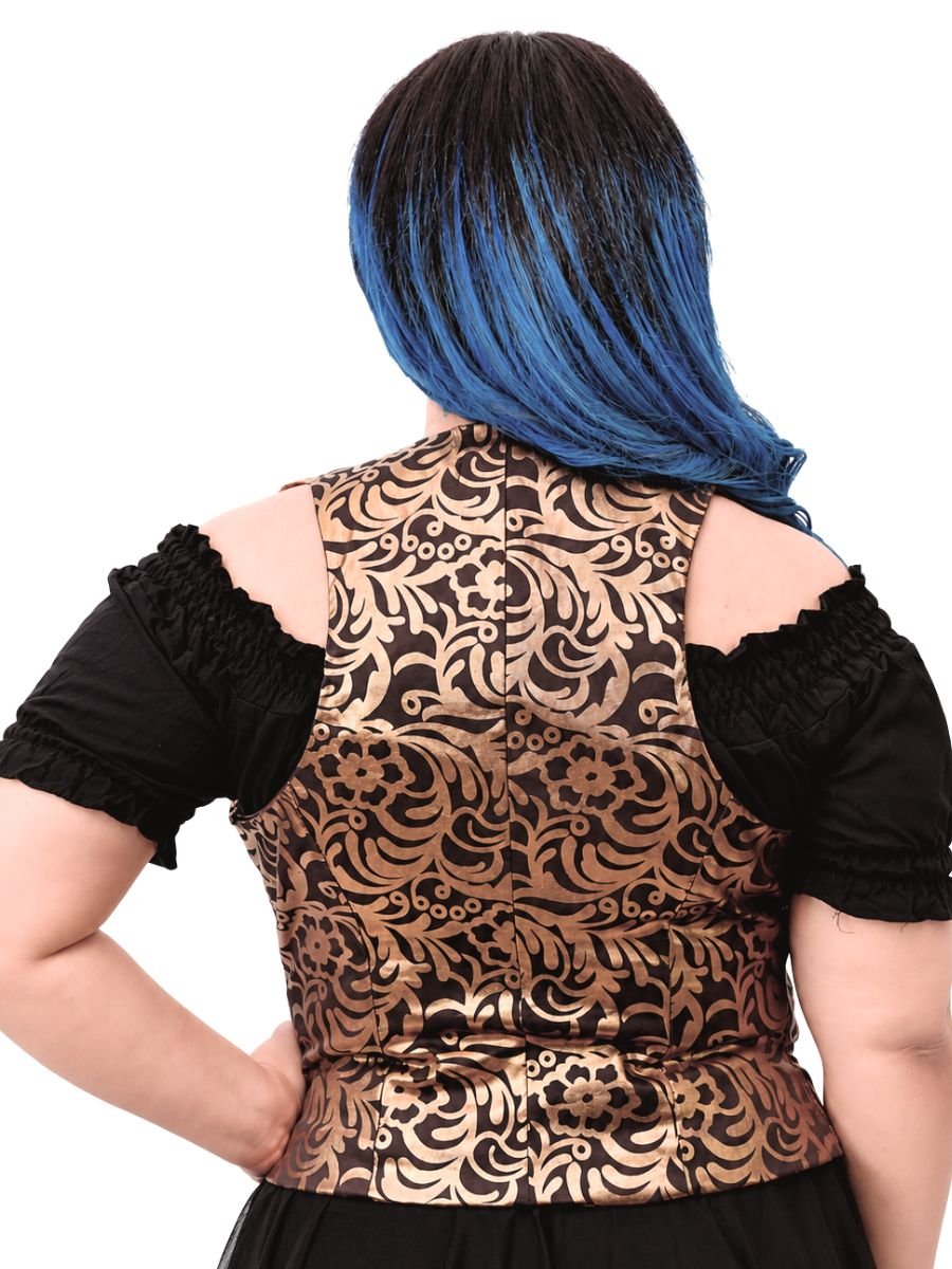 Colete Steampunk Arabesco Asriel