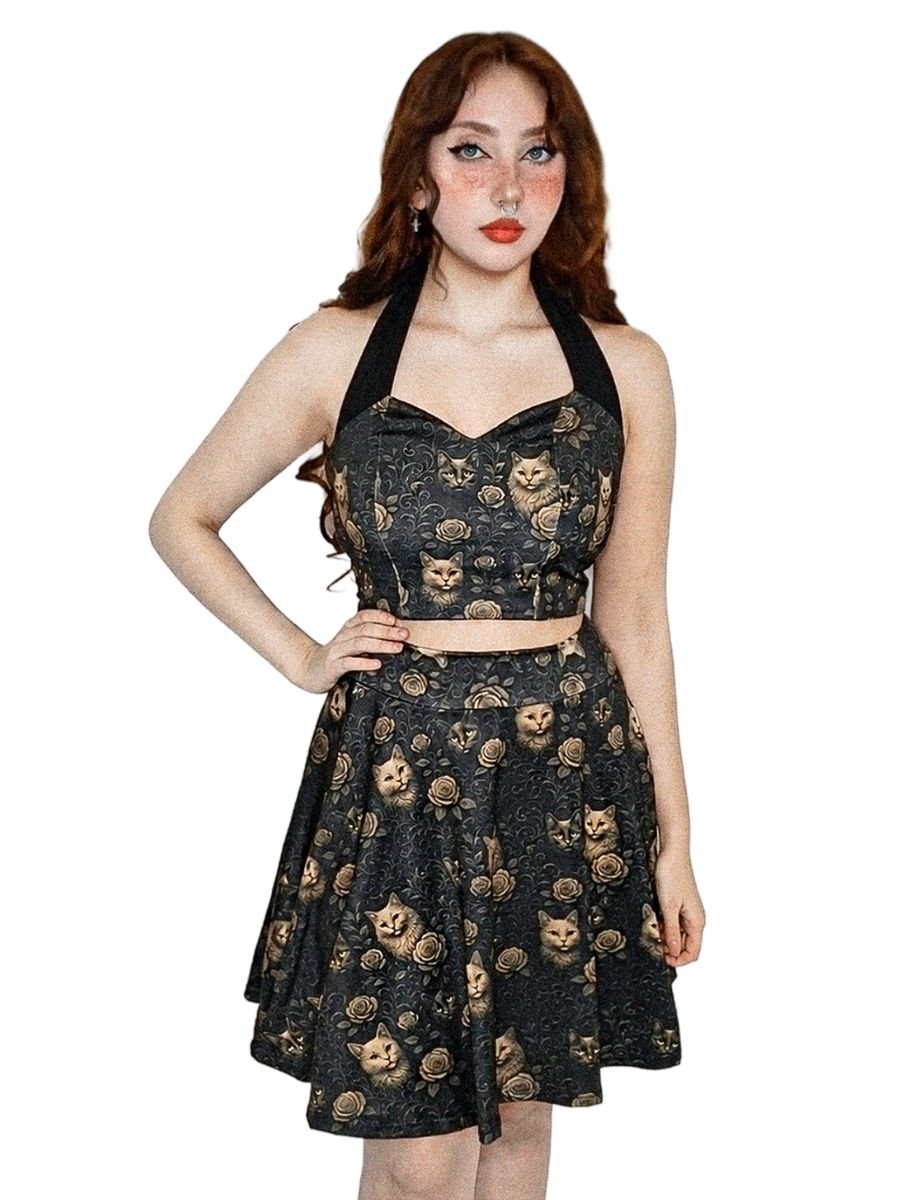 Conjunto Gato Vintage Meovv