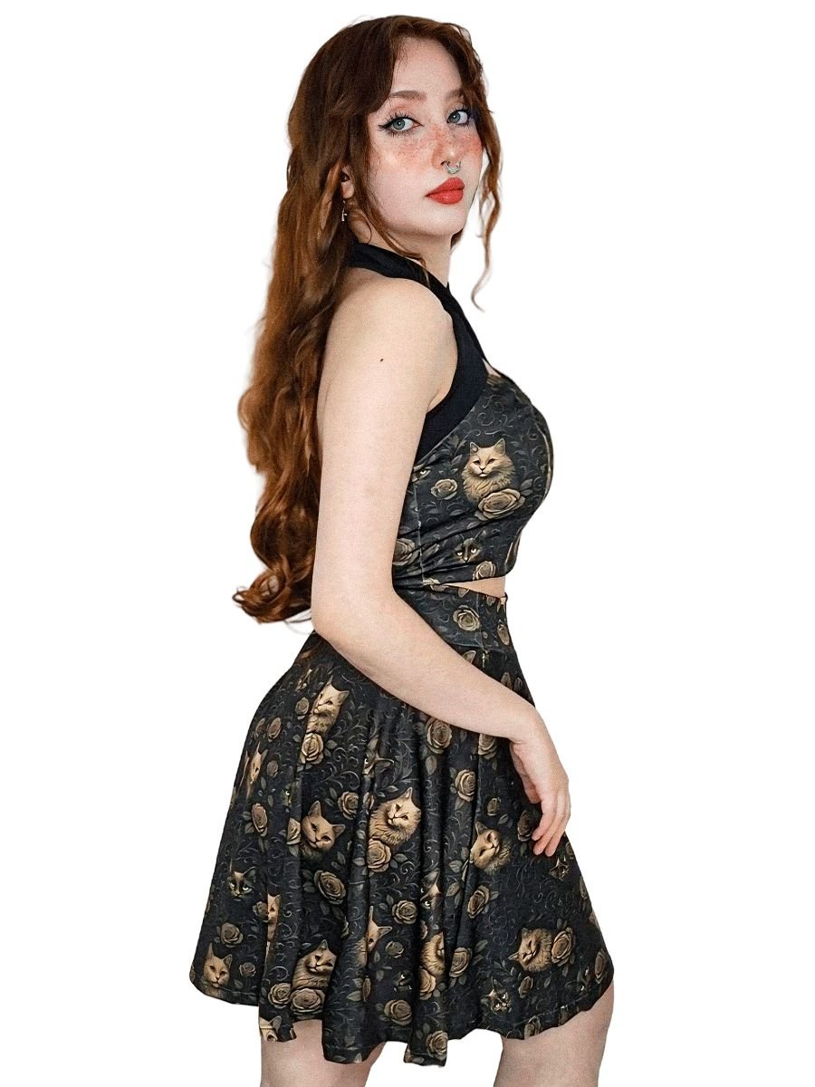 Conjunto Gato Vintage Meovv