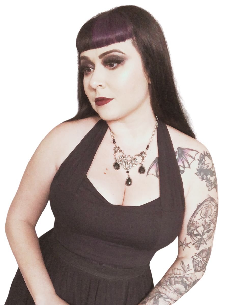 Blusa Cropped Pin Up Dark Mellody