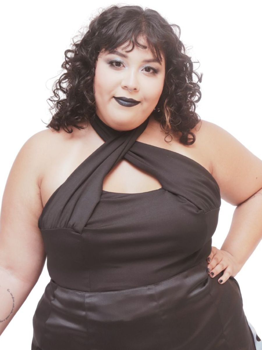 Blusa Cropped Pin Up Dark Mellody