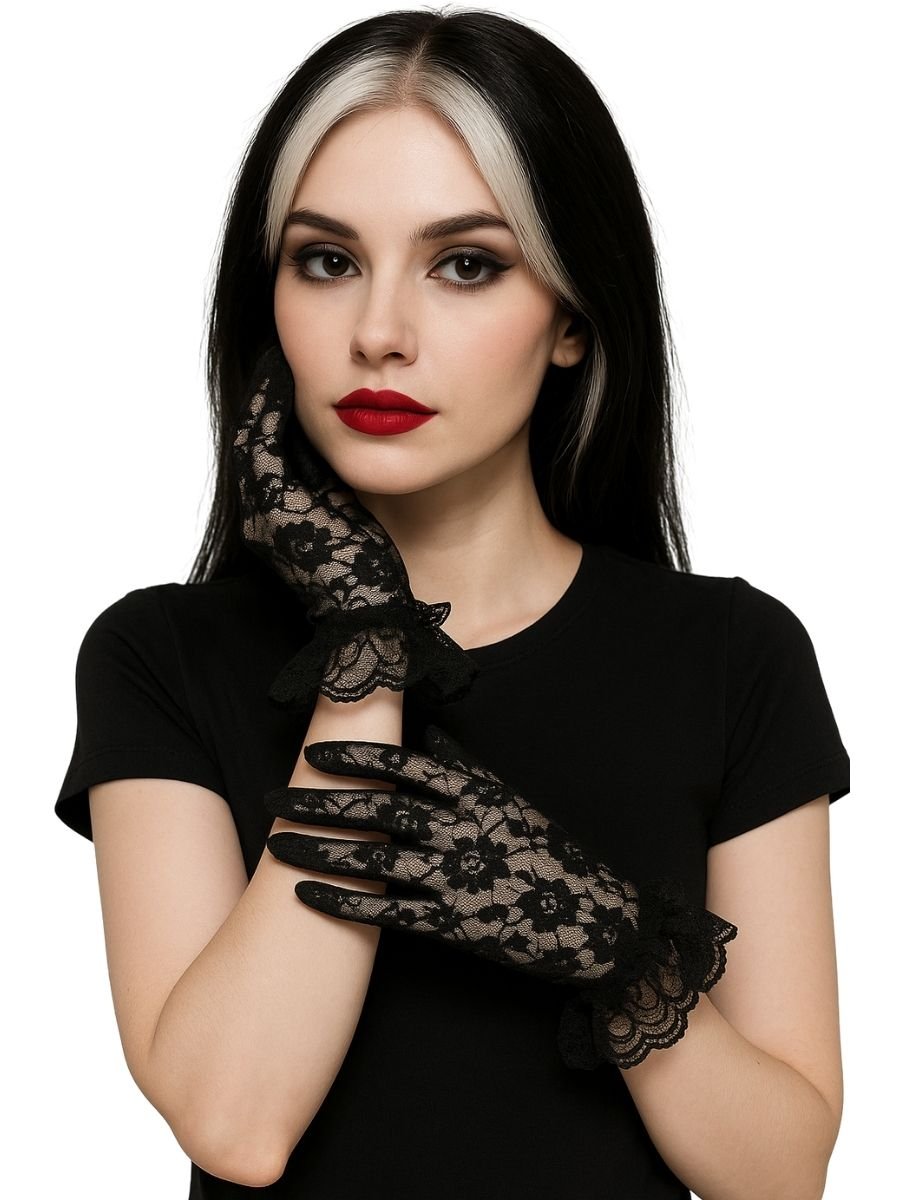 Luva Renda Gothic Lolita