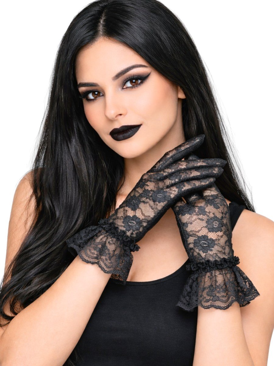 Luva Renda Gothic Lolita