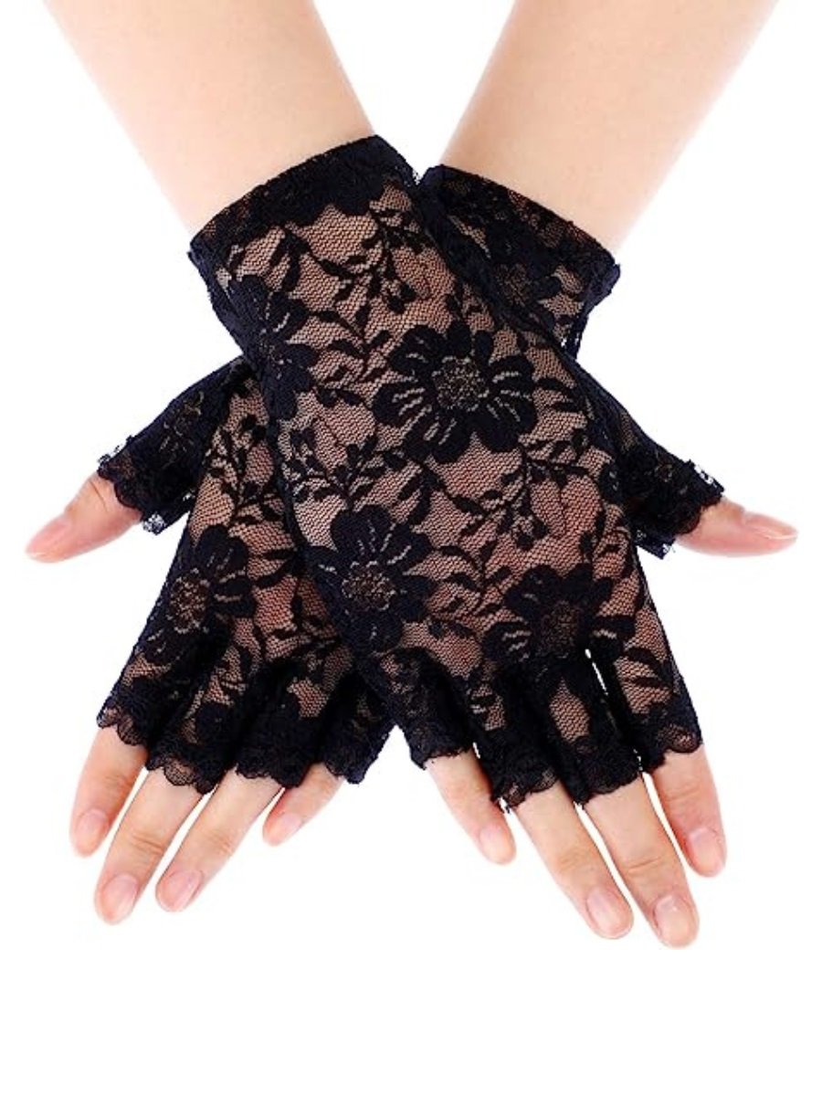 Luva Renda Steampunk sem Dedos