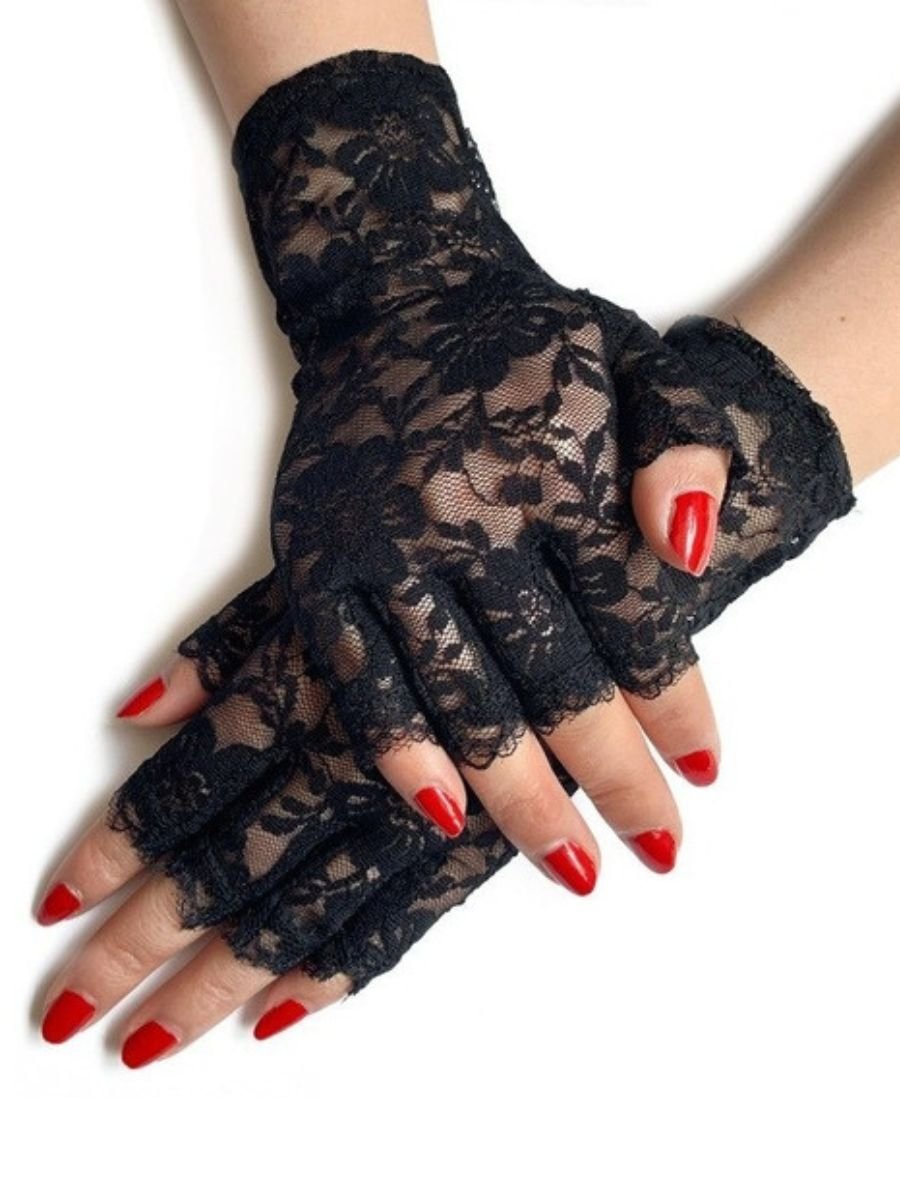 Luva Renda Steampunk sem Dedos