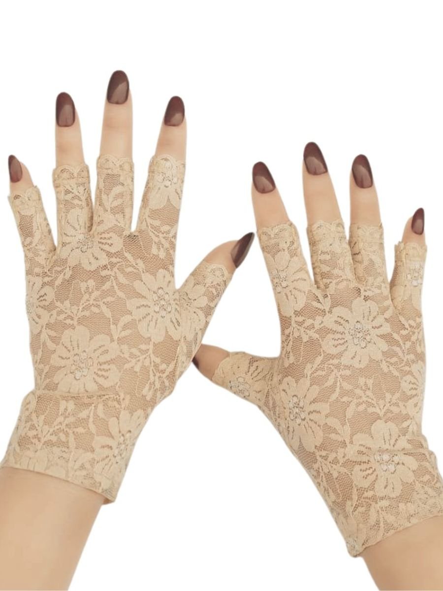 Luva Renda Steampunk sem Dedos