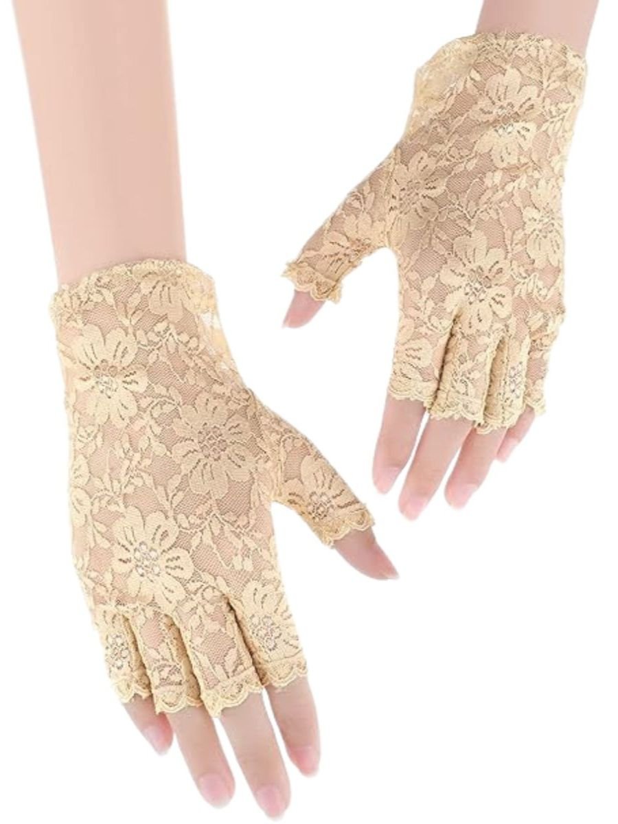 Luva Renda Steampunk sem Dedos