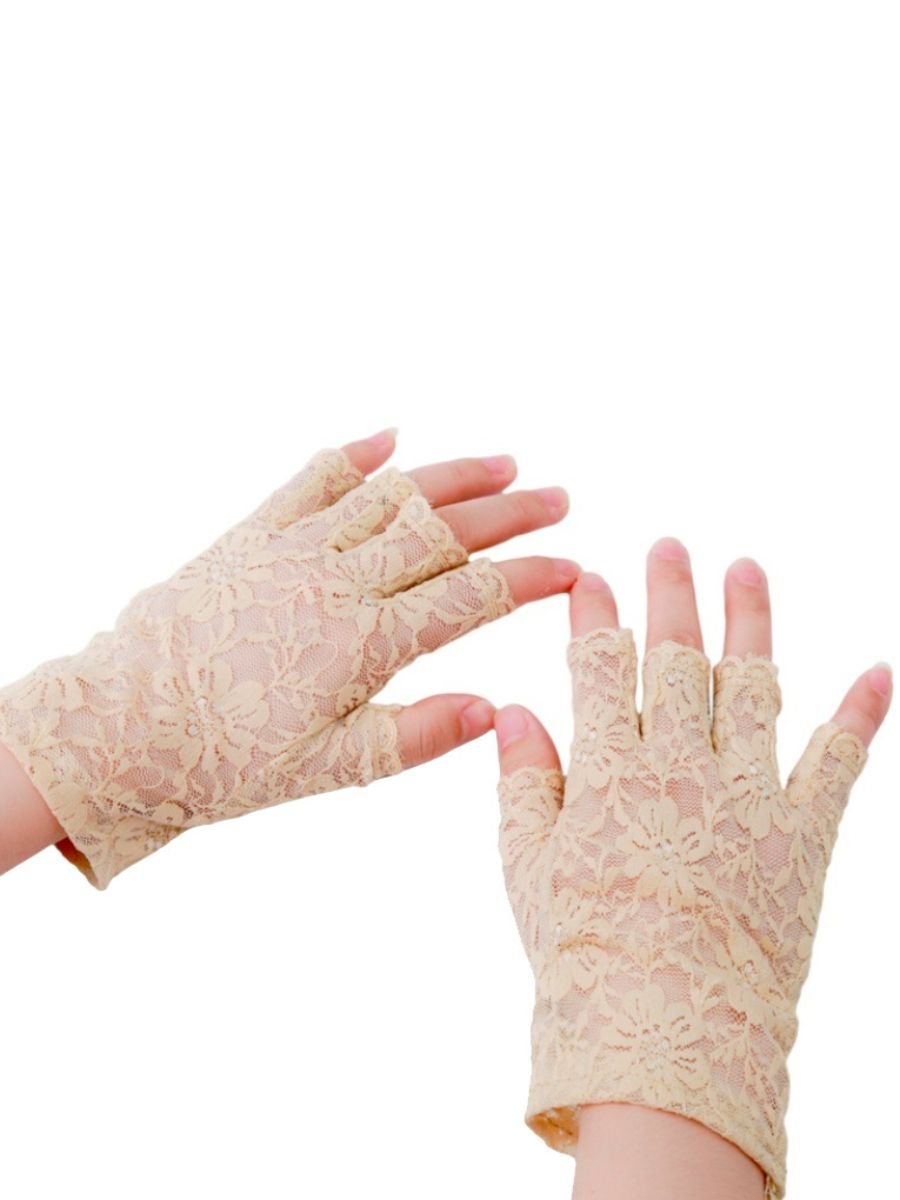 Luva Renda Steampunk sem Dedos