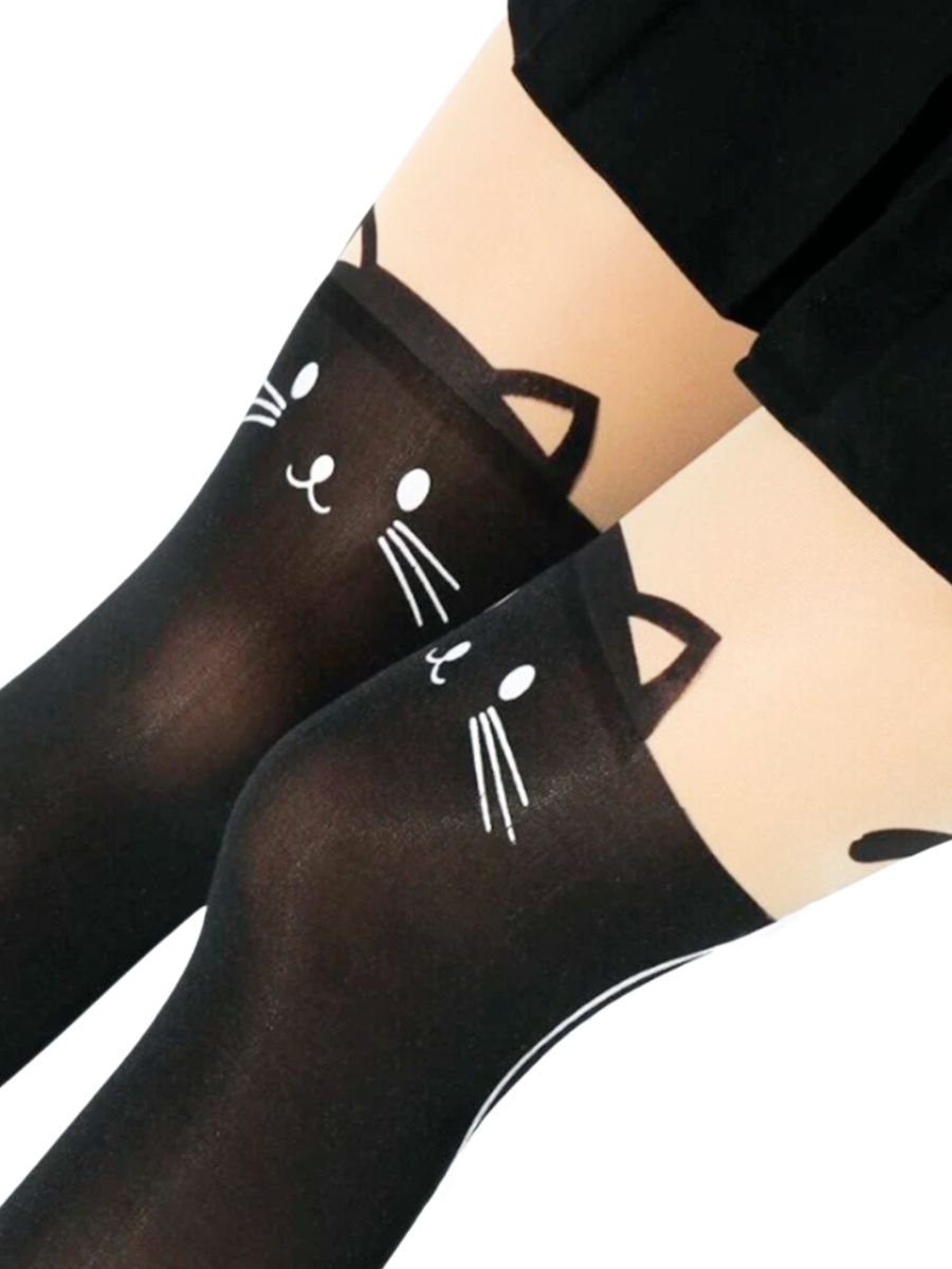Meia Calça de Gatinho Neko