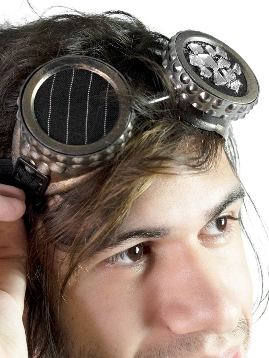 Óculos Goggles Steampunk Broken Mirror