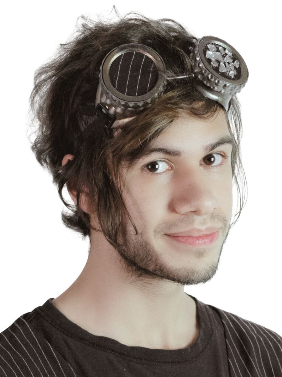 Óculos Goggles Steampunk Broken Mirror