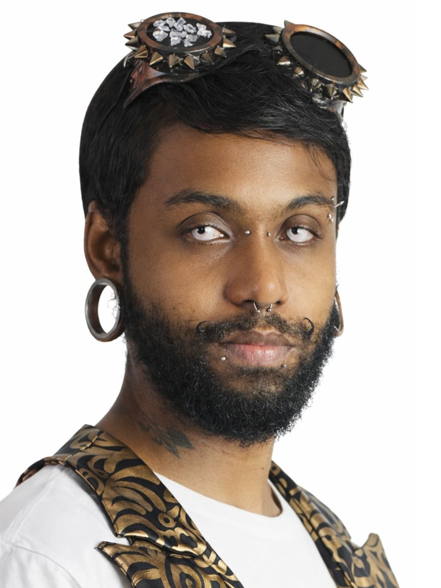 Óculos Goggles Steampunk Goth Spike