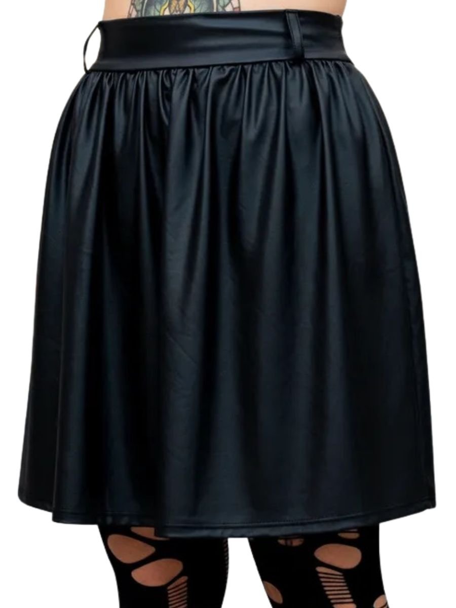 Saia Franzida com passante Cypress ( Malha Cirre )