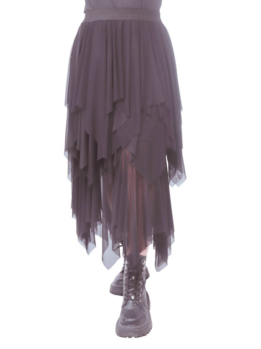 Saia Tule em Camadas Amy Lee