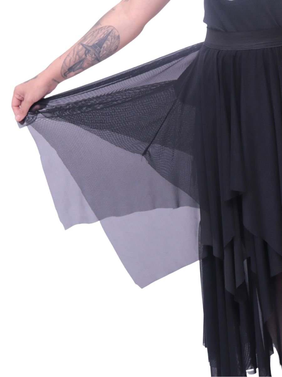 Saia Tule em Camadas Amy Lee