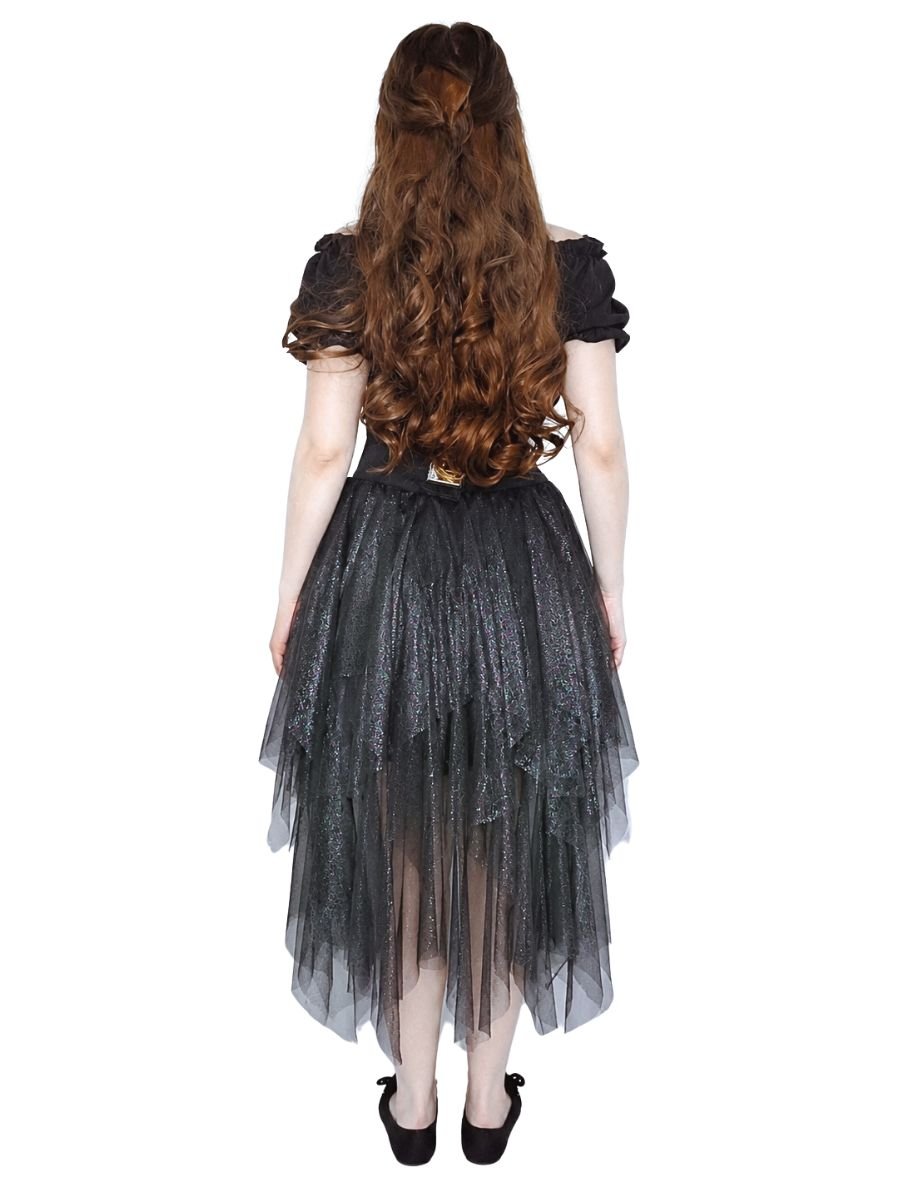 Saia Tule Em Camadas Glitter Sharon Den Adel