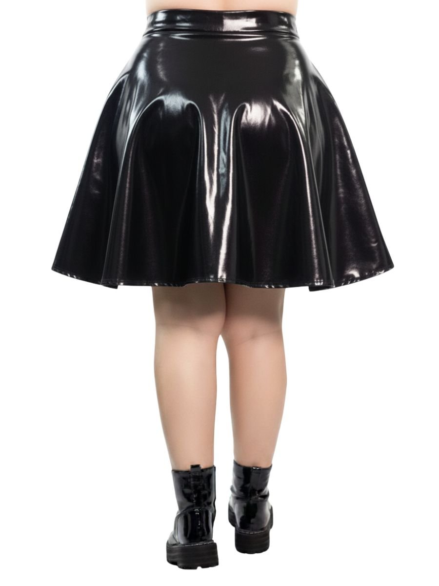 Saia Godê Vinil Gothic Lolita Malice