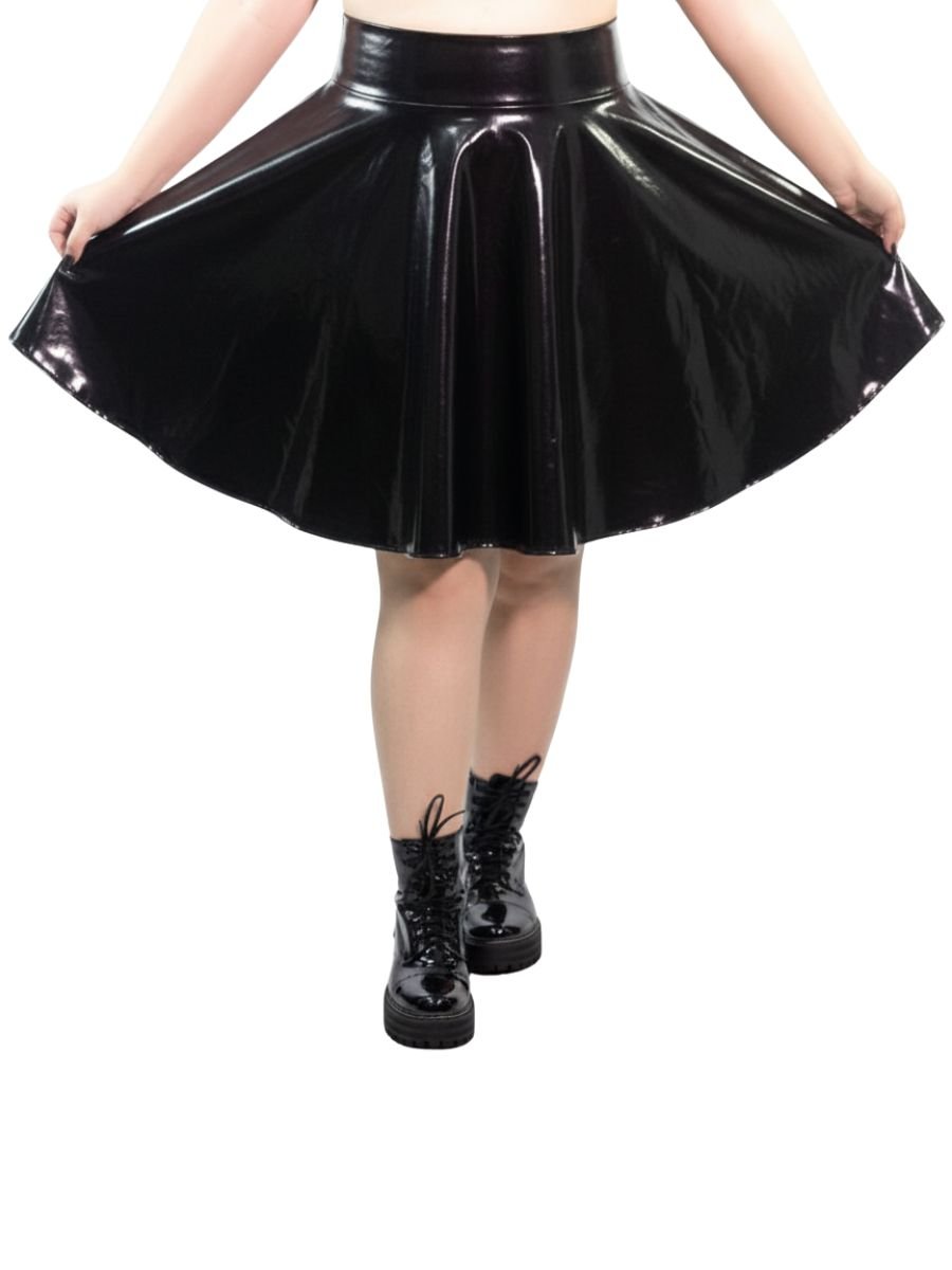 Saia Godê Vinil Gothic Lolita Malice