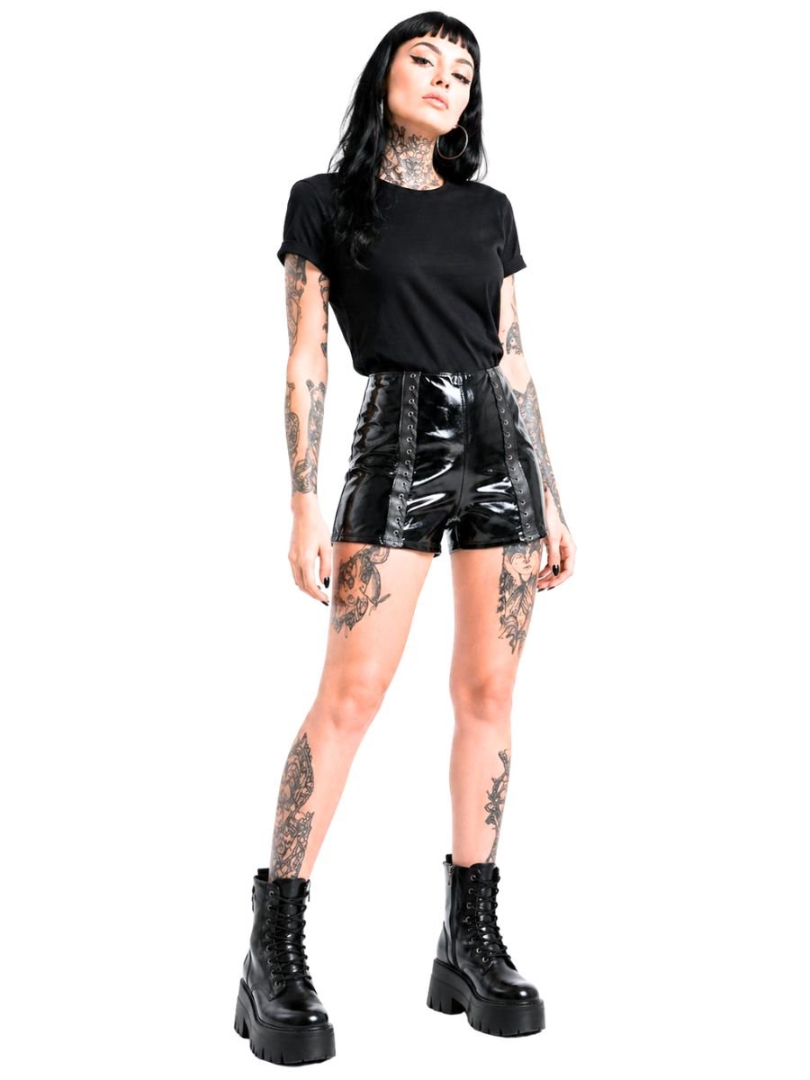 Shorts Vinil Noir Edge