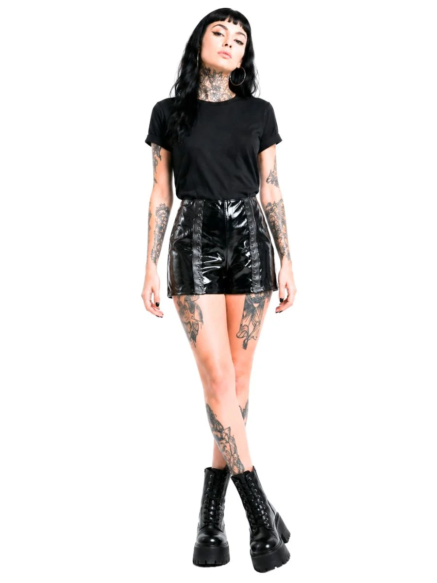 Shorts Vinil Noir Edge
