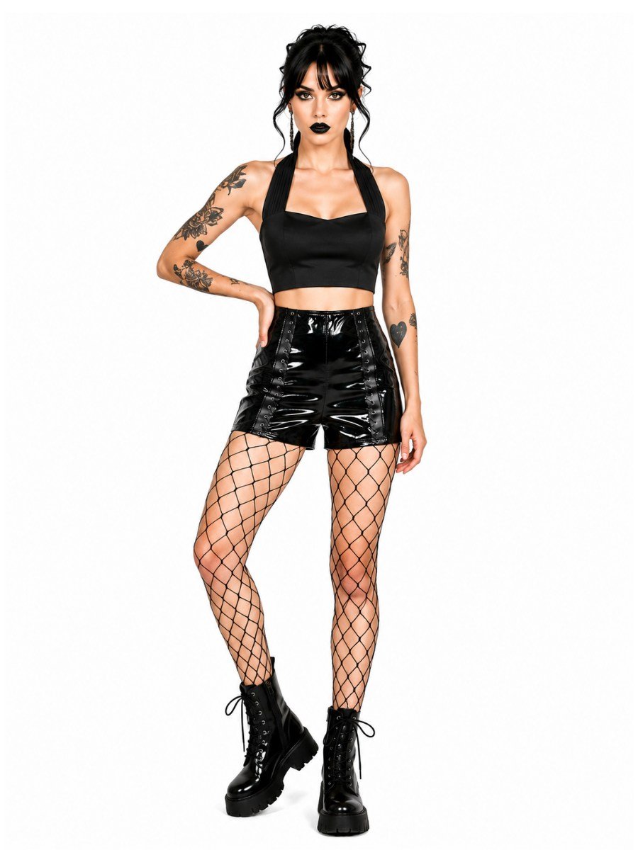 Shorts Vinil Noir Edge